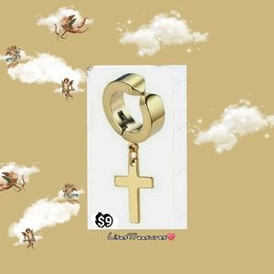 1 Cross Earrings
